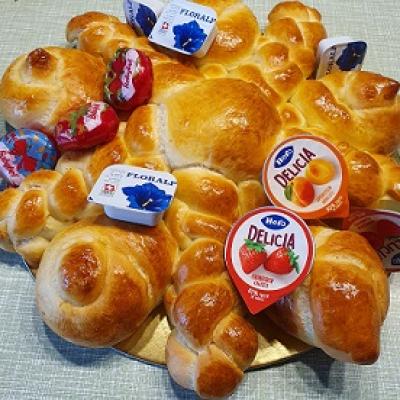 Zopfstern Ausgarniert